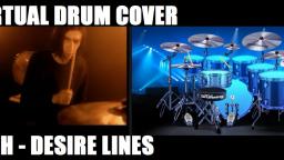 Drum cover - Lush - Desire Lines