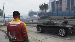 Grand Theft Auto 5 Fail - Pedestrian Crushed by Truck