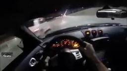 nissan 350z crazy driving in close traffic