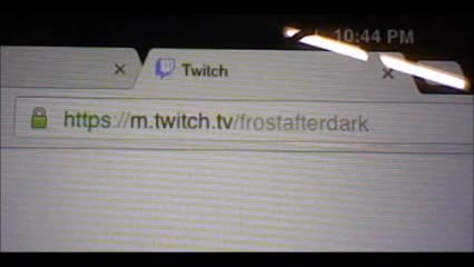 follow me on twitch
