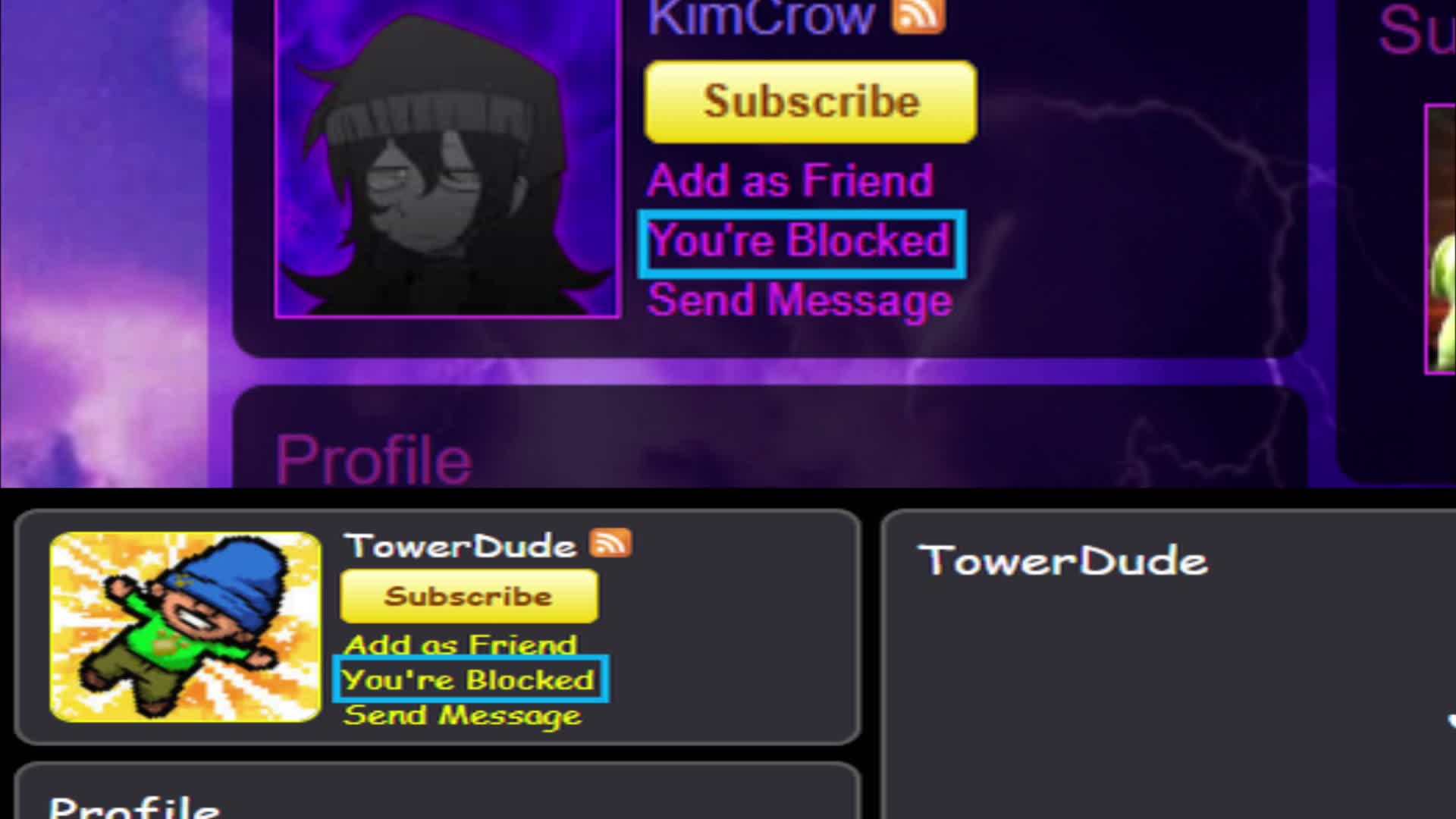 GSE10 BITCH Slapped KimCrow and TowerDude