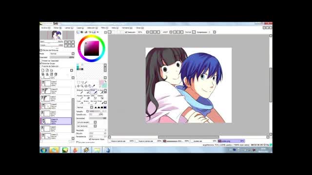 Speed Paint (mediocre ♥) por meri = A=U