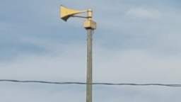 Federal Signal Thunderbolt 1000T siren test- Dansville,MI