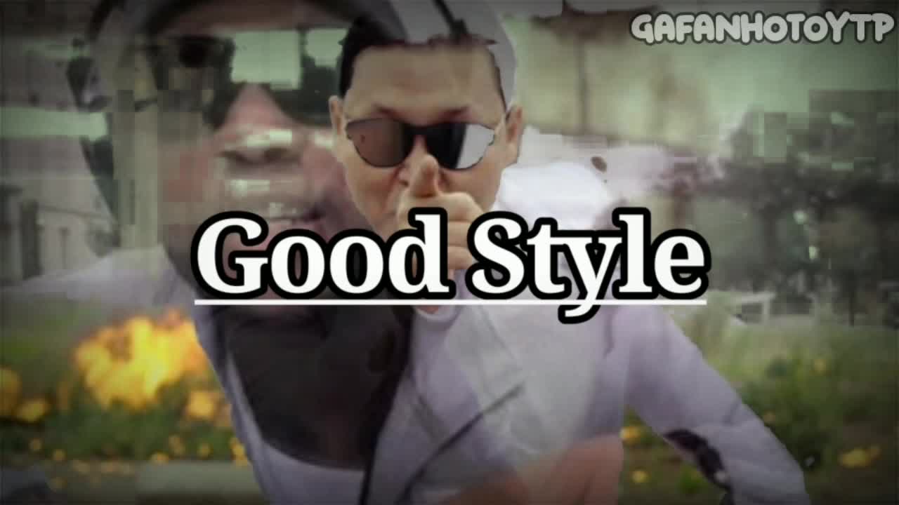 gangnam style + good feeling (mashup)