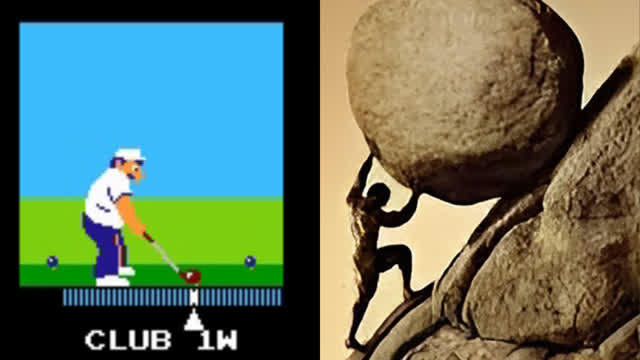 Golf | sisyphus meme