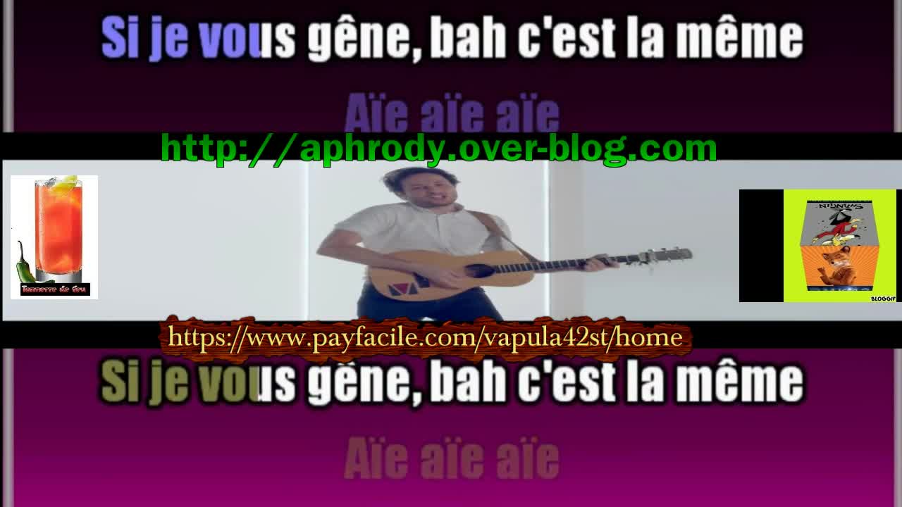 Maitre Gims feat Vianney - la même karaoke nouvelle generation 2023 rmk42tvkaraoke