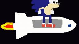 Sonic on a Space Shuttle