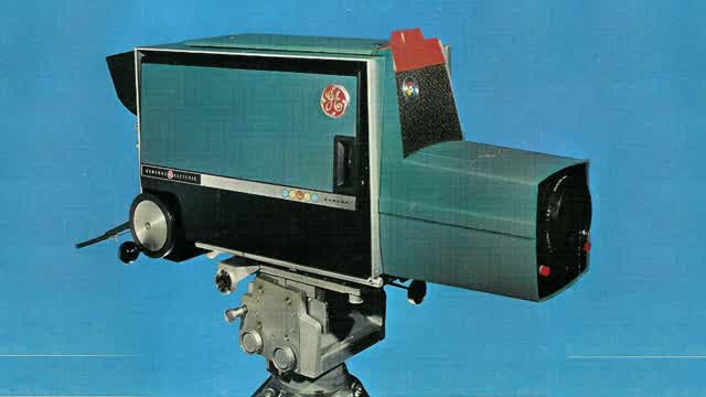 General Electric - PE350 (1974) Camera Color Test in After Effects and NTSC-RS