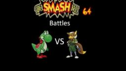 Super Smash Bros 64 Battles #33: Yoshi vs Fox