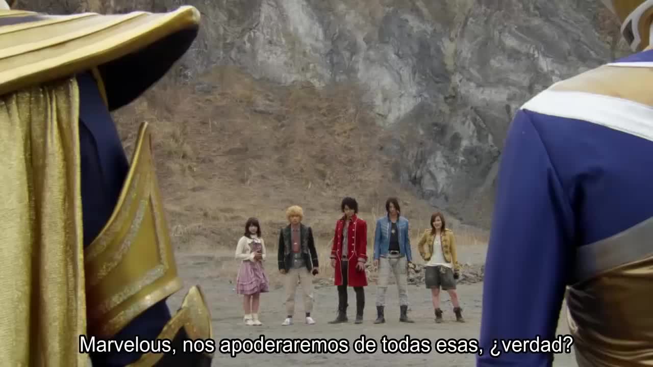 Kaizoku Sentai Gokaiger - Batalha contra os Sextos Rangers