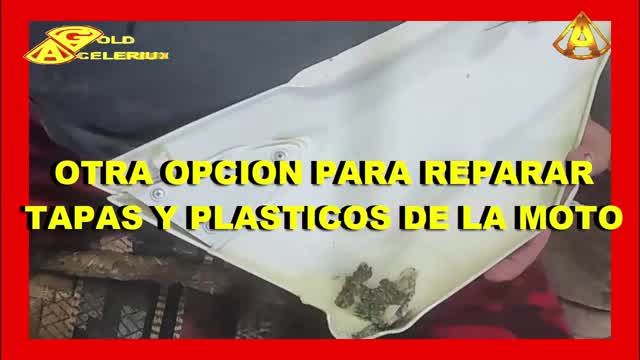 REPARACION DE TAPAS PLASTICAS DE MOTO, @GOLDACELERIUX