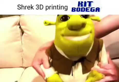 Shrek 3D Prints Kit Bodega Shrek 3D Prints Kit Bodega