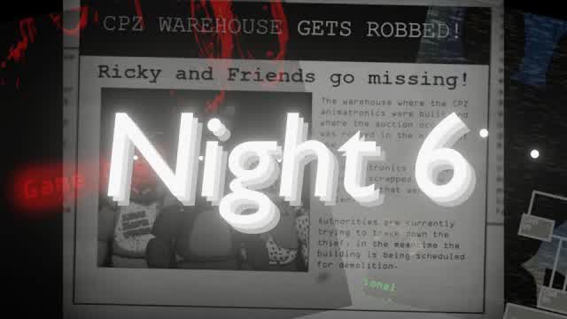 Nightmare at Charles 3 night 6 + extras (fr_en)