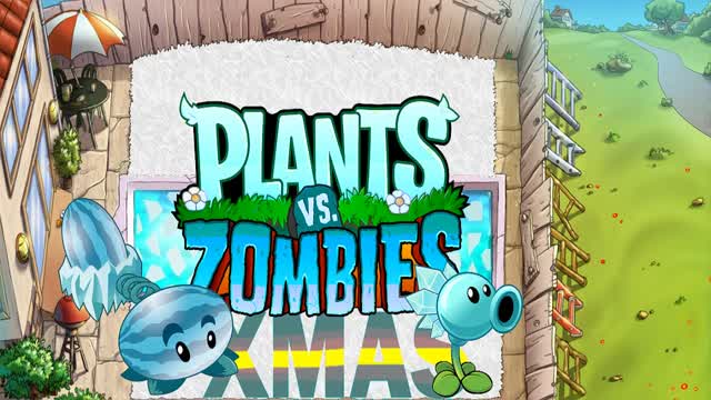 Plants vs. Zombies XMas Mod - Gameplay