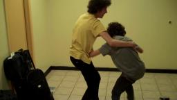 Nat  Alex Wolff -  Backstage Wrestling