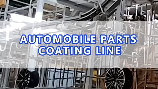 Robotic Automatic Car Wheel Painting Line