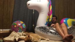 Toking On A Inflatable Unicorn And Update