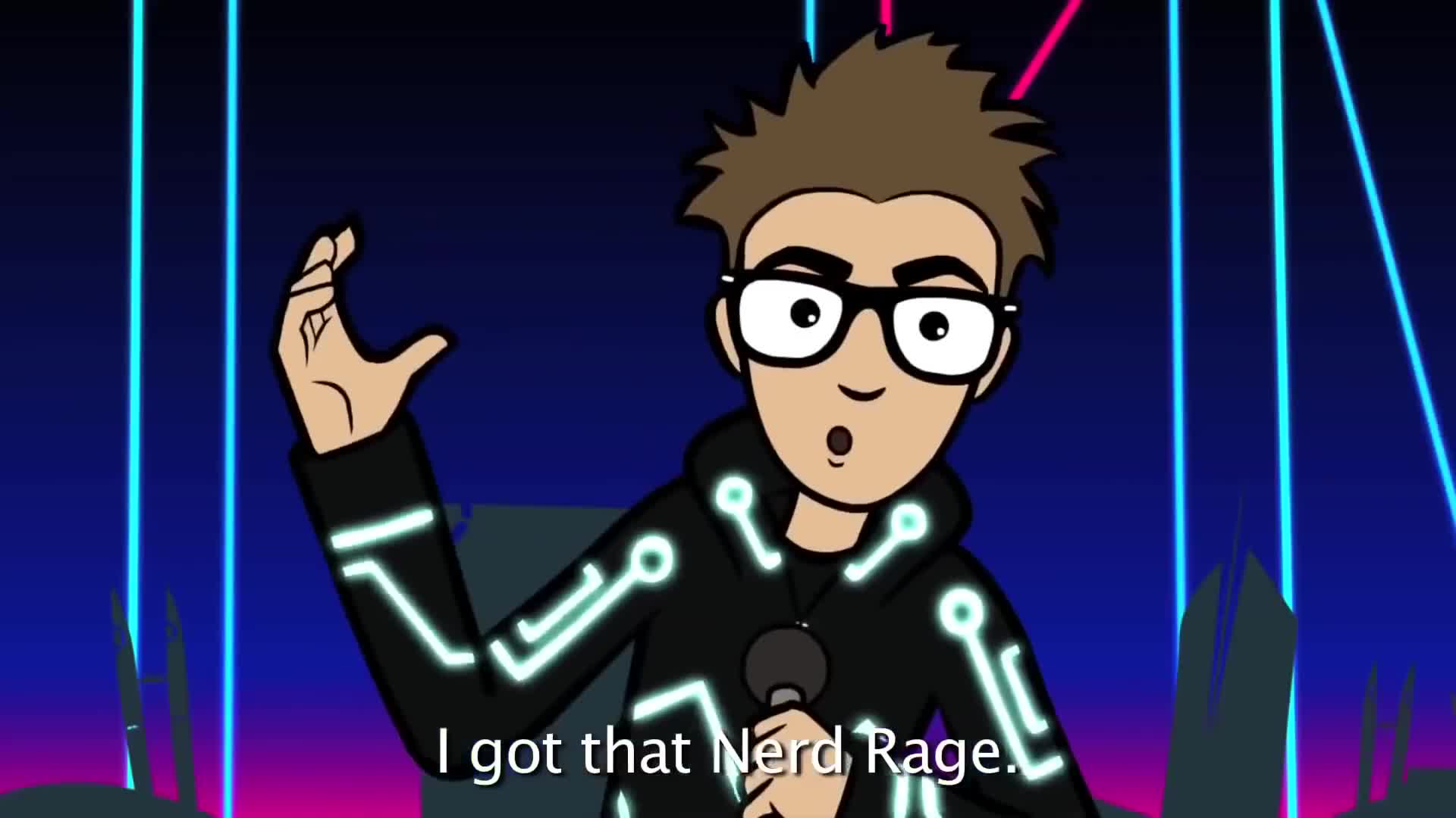 Your Favorite Martian - Nerd Rage [Official Music Video]