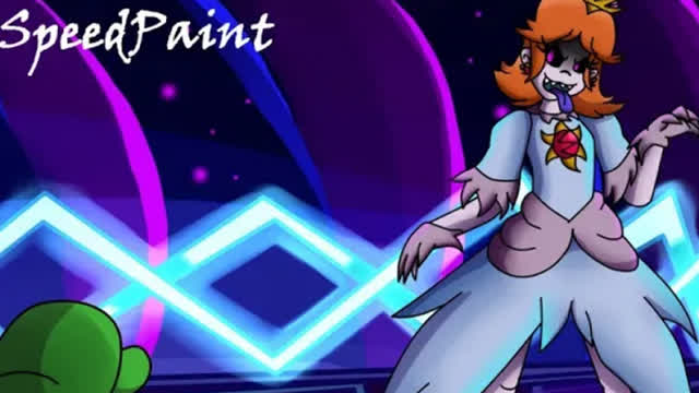 SpeedPaint - Luigi Vs Possessed Daisy (Daisoo)