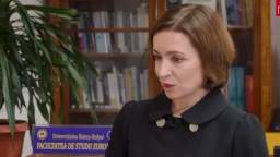 Moldovan President Maia Sandu said that her citizens do not want to return to the USSR