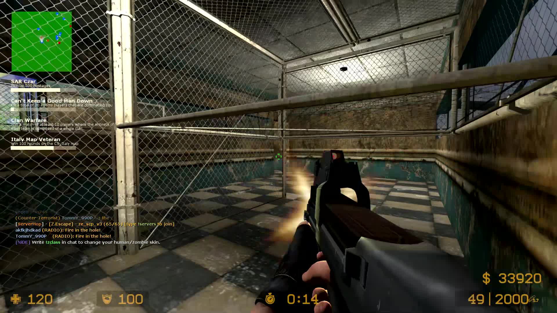 Counter Strike Source Zombie Survival Episode 0 1080P