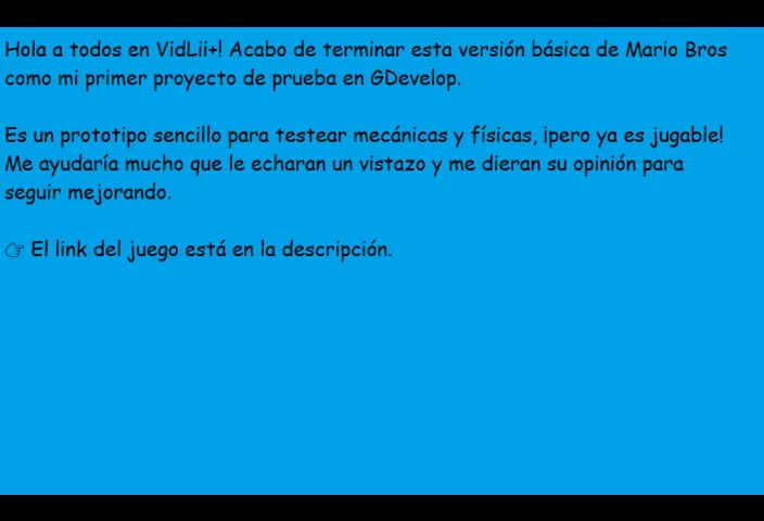 Mi Primer Juego :D