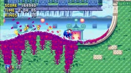 Sonic Mania Playthrough Part 9: Press Garden Zone (Act 2)
