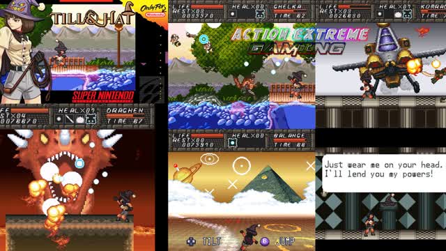 Action Extreme Gaming 2026 - Till and Hat (Super NIntendo Homebrew Demo)
