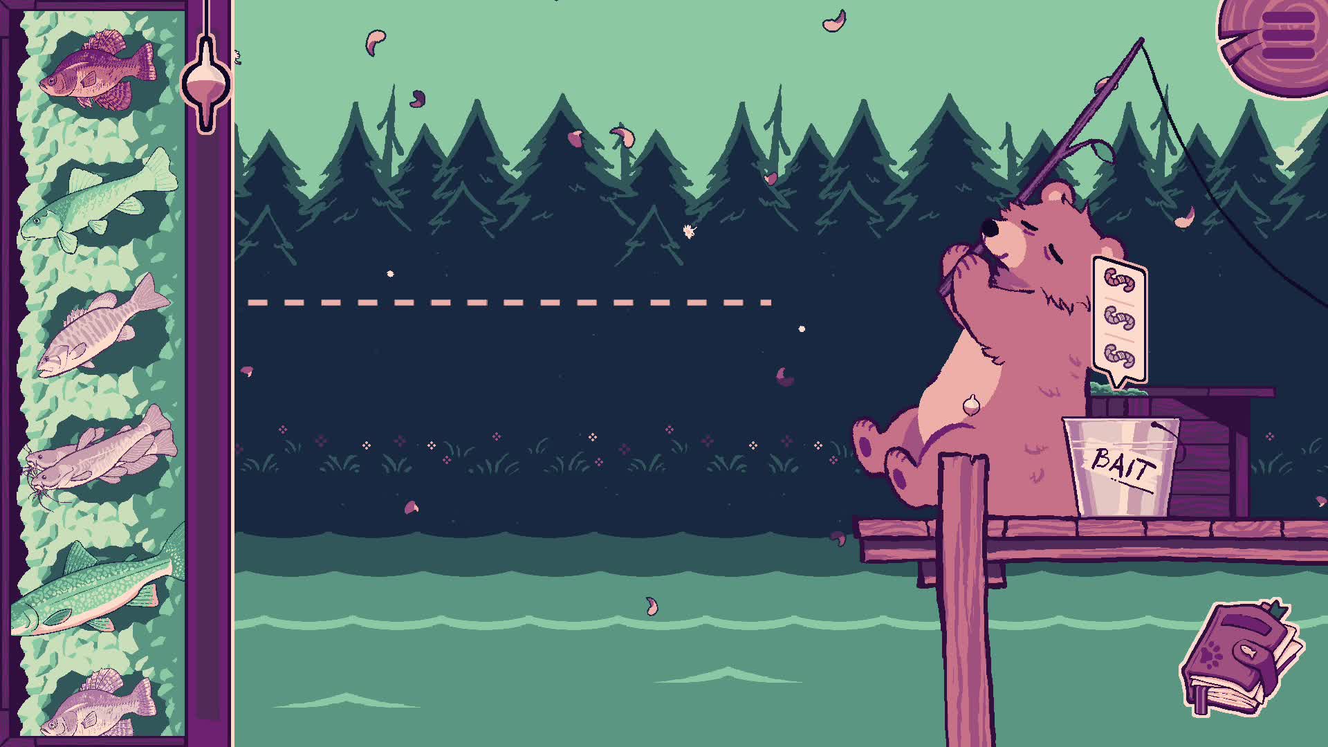 Bear and Hunger - Pesca ultra adorable y relajante disponible para todos