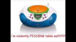 RESPONSE TO HATERS + how do i stop pissing table salt???