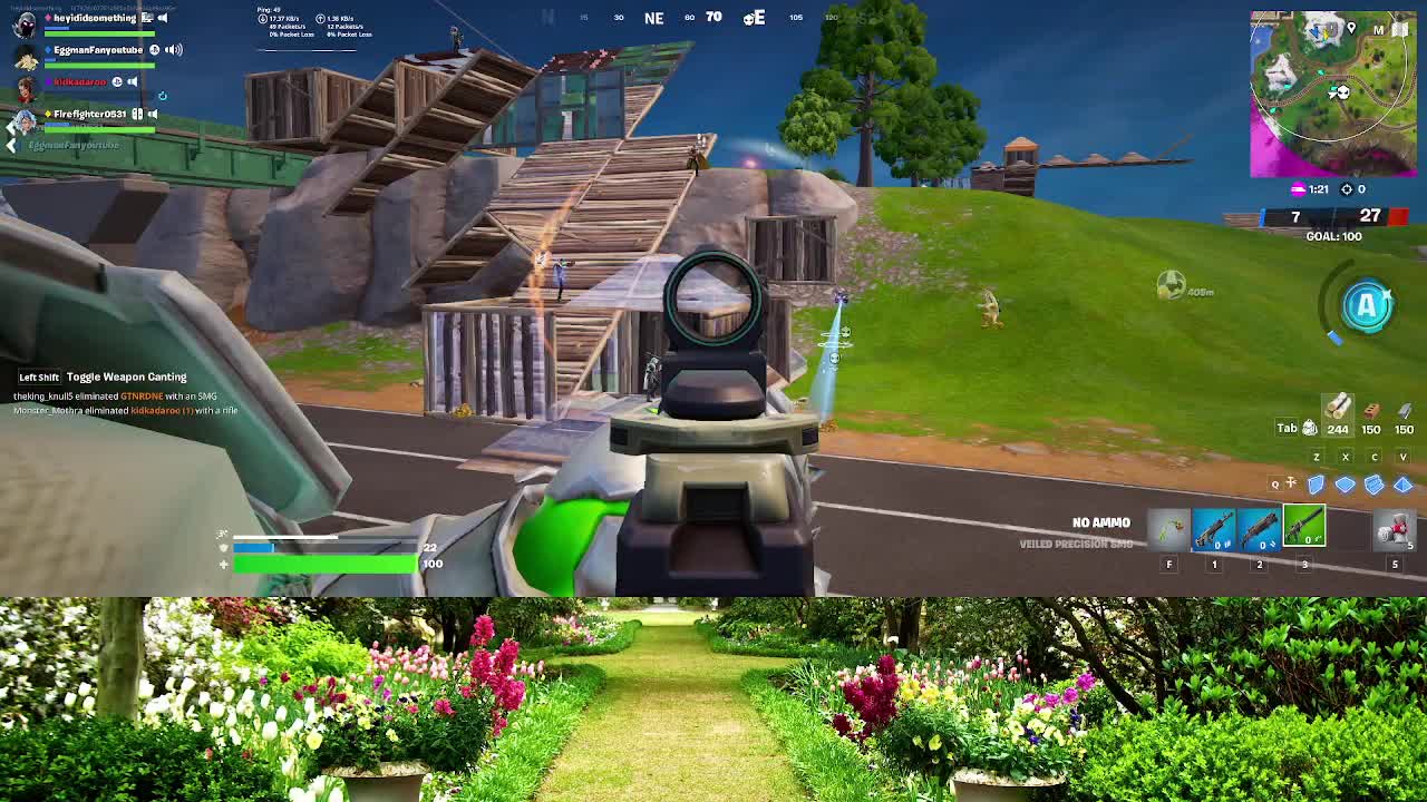 hids plays fortnite