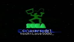 Sega channel and command promt with YoshiLove5000