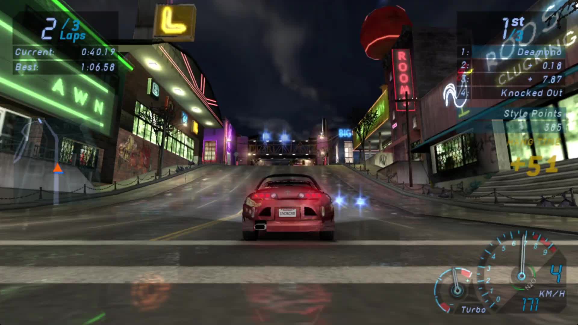 NFS Underground Ep.50 - Just Let Me Win lol