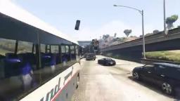 gta 5 train on street highway!!!!!!