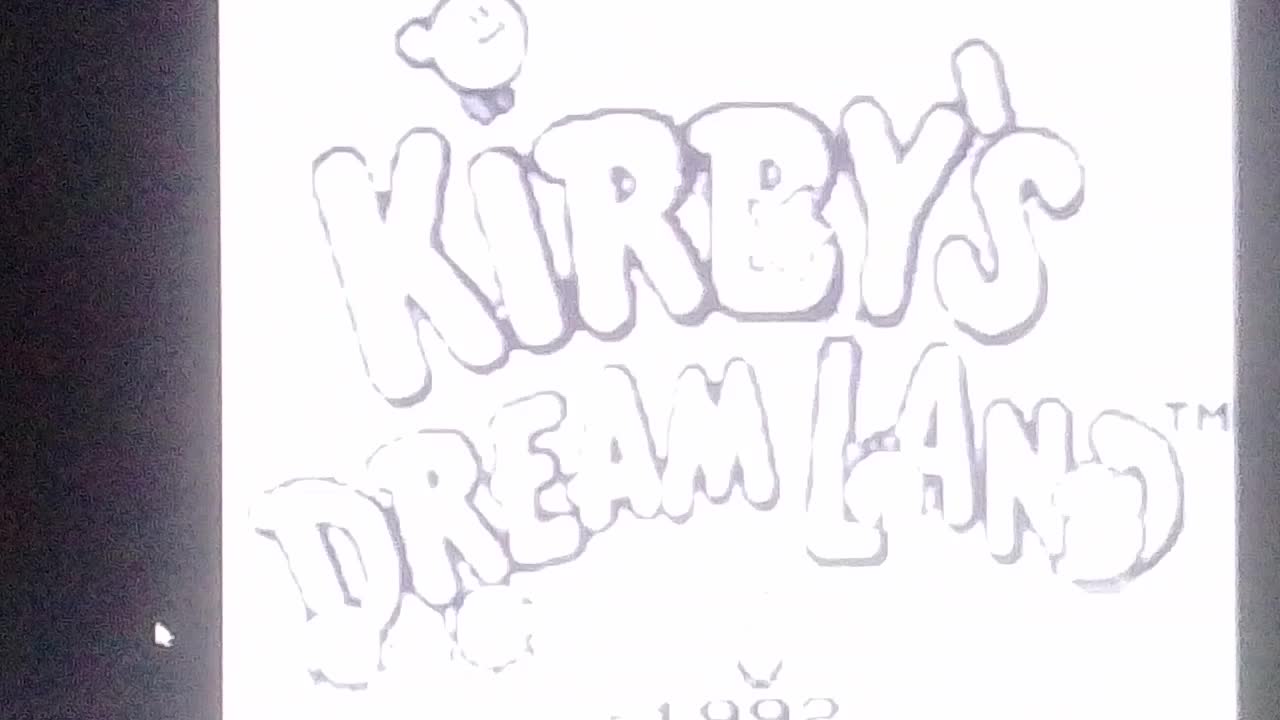 kirby dream land yay! :D