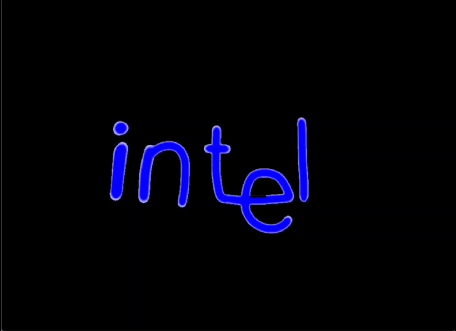 Intel 90's Logo Remake