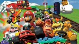 Mario Kart 64 Gameplay