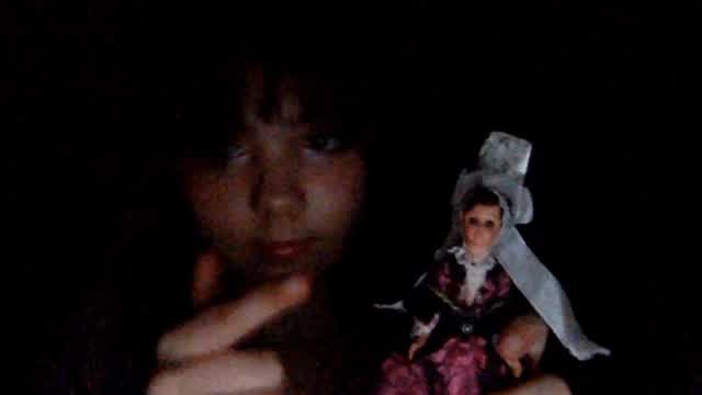 mentally unstable guy putting make up on his favorite doll part 2