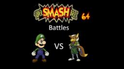 Super Smash Bros 64 Battles #68: Luigi vs Fox