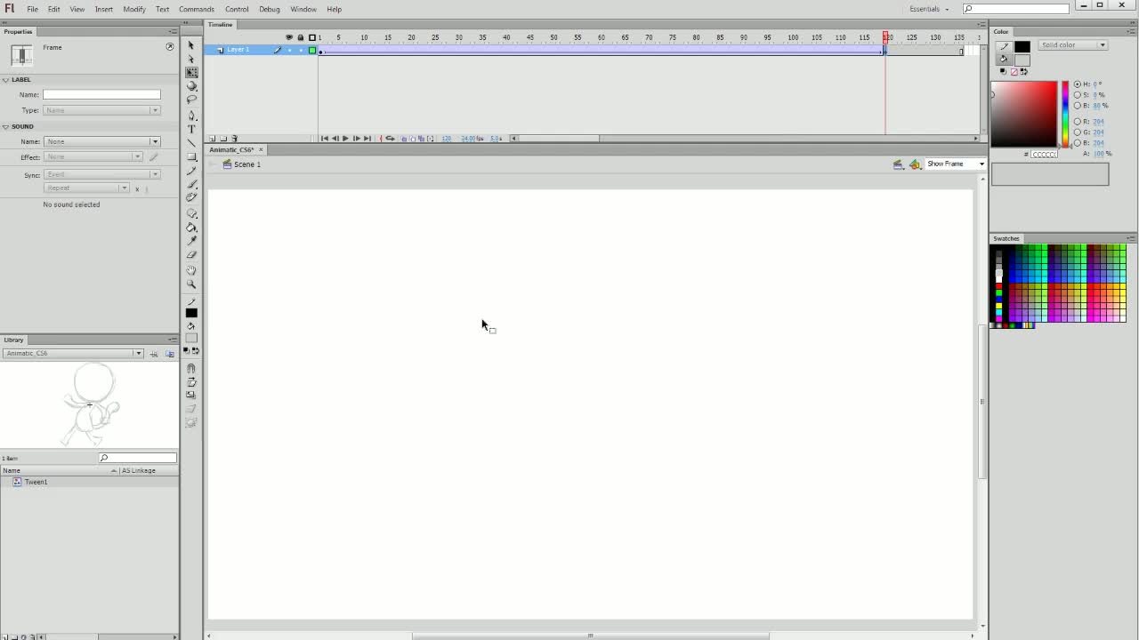 Creating Animatic in Flash