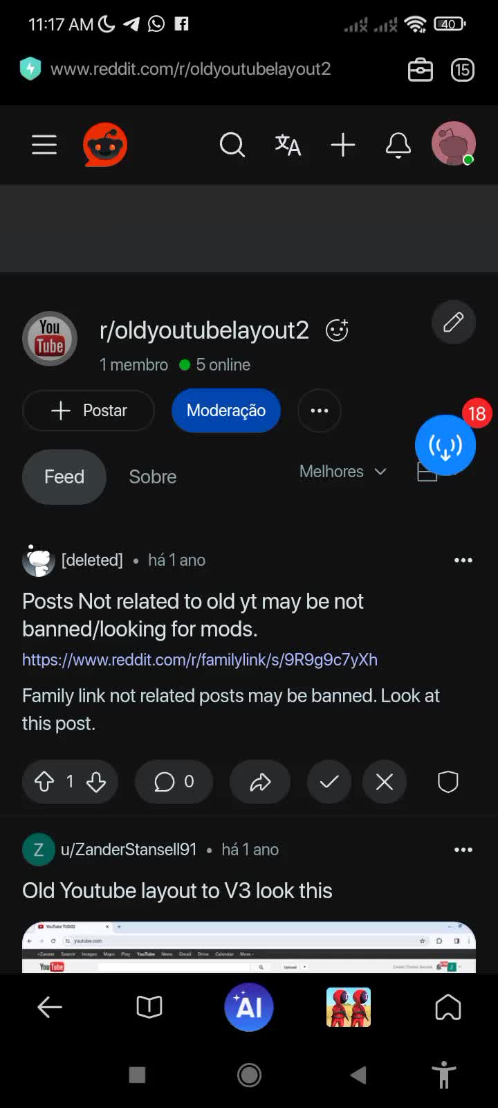 I created a subreddit