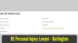 Car Collision Lawyer Burlington - BE Personal Injury Lawyer (289) 639-2489