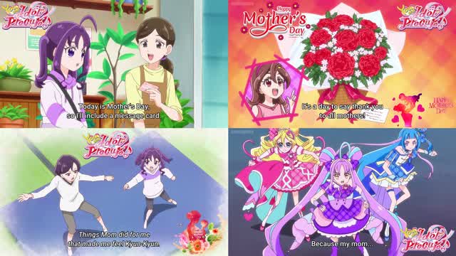 You and Idol Pretty Cure♪ Episode 14 - Dear Mom ~A Message From Kokoro~ (English Subbed)