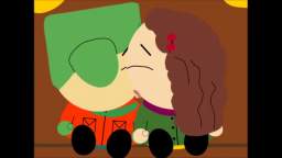 South Park Kyle Rebecca kiss Kybecca
