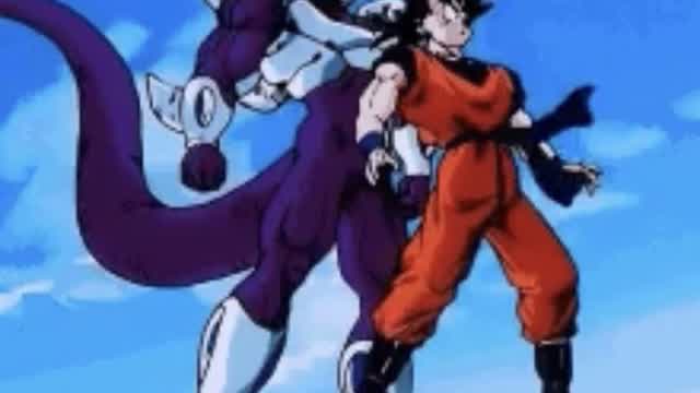 Cooler final form vs Goku