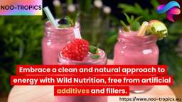 Revitalize Your Energy: Discover Wild Nutrition Energy Support - 60 Capsules