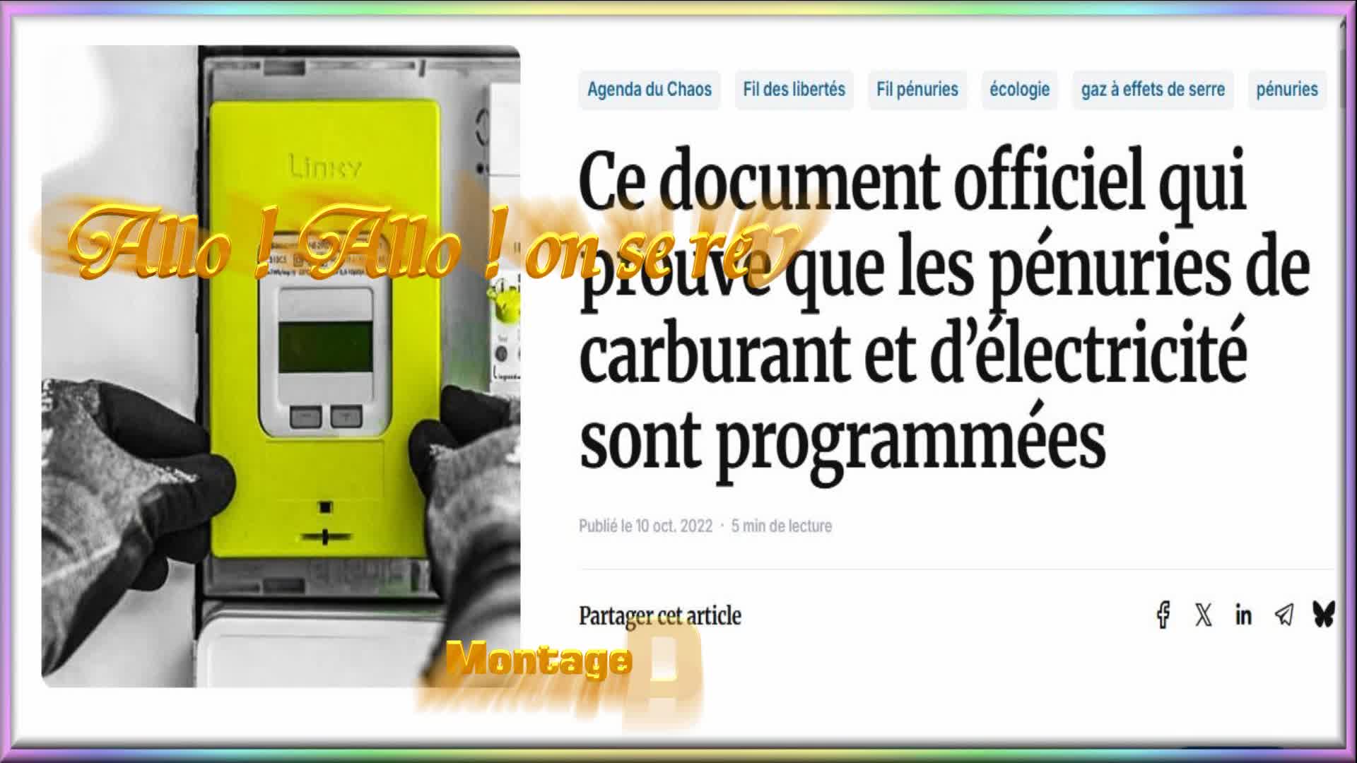 Ce document officiel qui prouve que les pĂ©nuries de carburant et dâĂ©lectricitĂ© sont programmĂ©es ! Ce document officiel qui prouve que les pĂ©nuries de carburant et dâĂ©lectricitĂ© sont programmĂ©es !