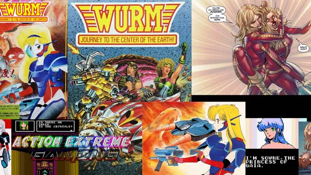 Action Extreme Gaming - Wurm: Journey to the Center of the Earth (Nes) Part 6 (Final Boss + Ending C