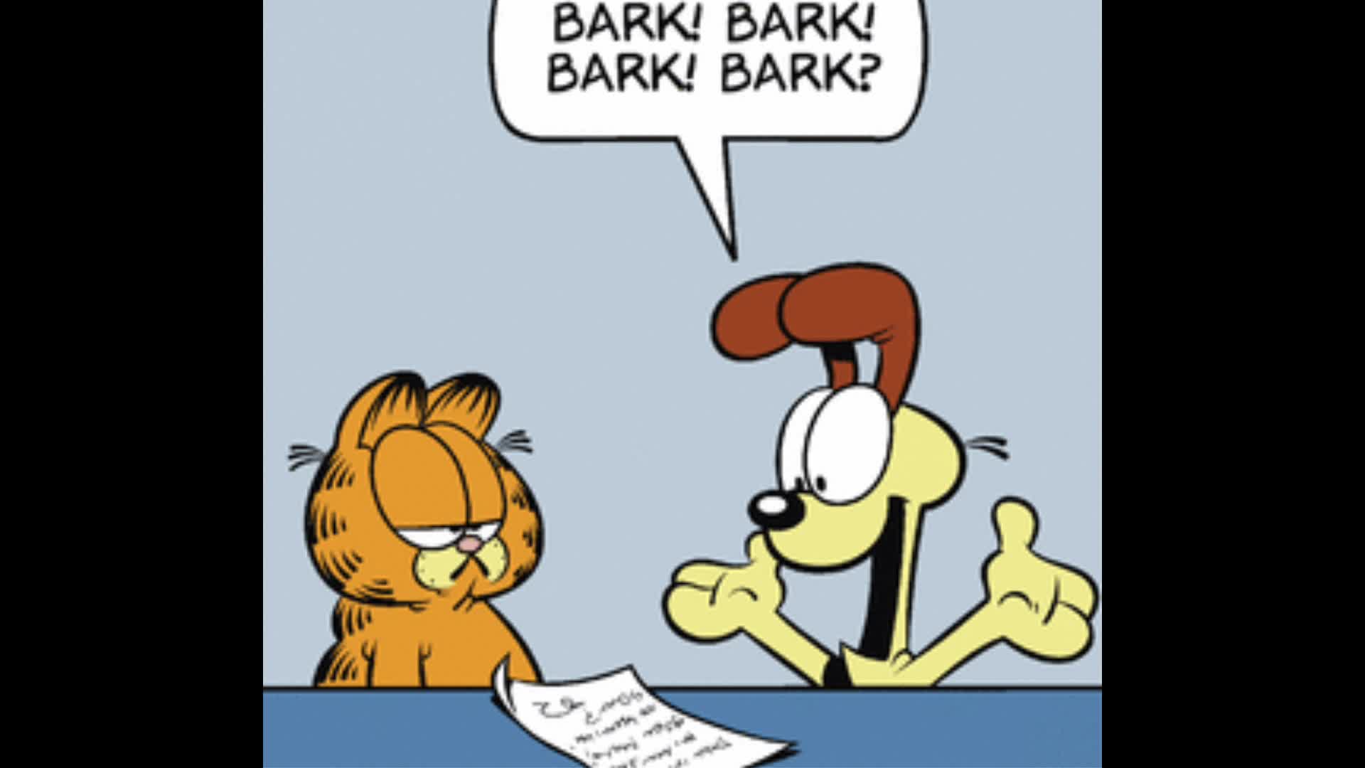 2026/09/16 Garfield Comic Dub