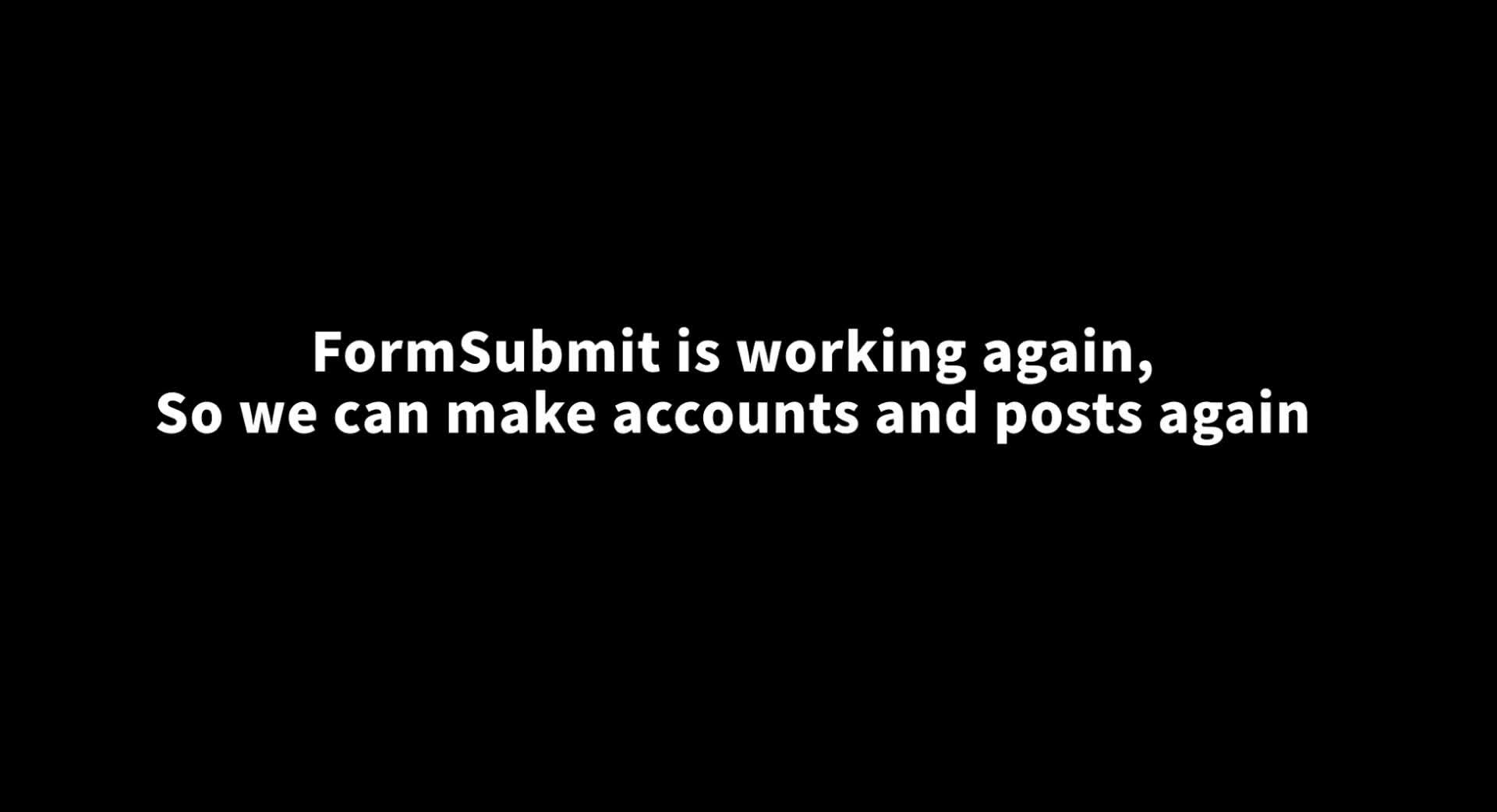 SarcastiCentral is functional again SarcastiCentral is functional again